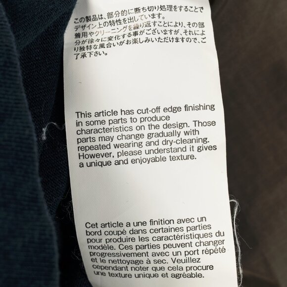 Sacai Navy Cotton-Jersey Layered T-Shirt - Picture 11 of 11